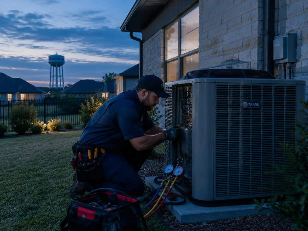 HVAC Contractor website demo concept